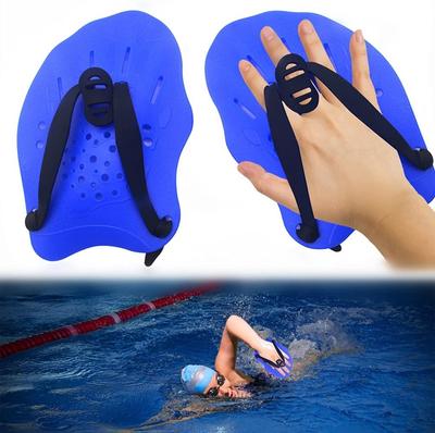 Swim Hand Paddles Swimming Training Paddles with Adjustable Straps Contour Swimming Paddles for