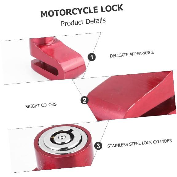 BESPORTBLE 1 шт. Замок дискового тормоза Замок дискового тормоза для колеса рулетки — фото 10