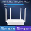 AC1200M WiFi Router - High - Speed, Dual - Band 5G, Smart WiFi, Gigabit Ethernet, European Plug