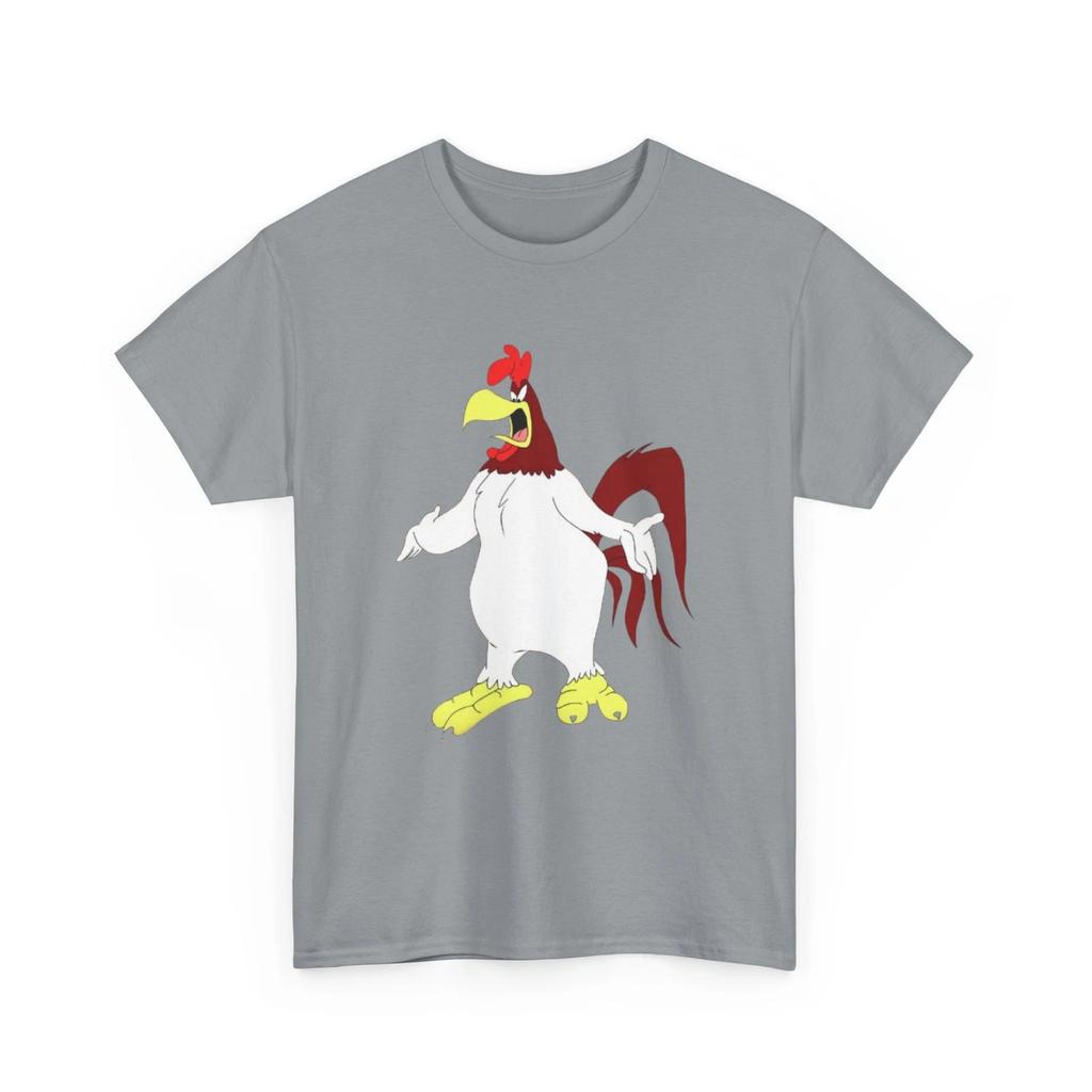 Foghorn Leghorn Printed T shirt Classic Cartoon Collectible Bugs Bunny Porky Pig