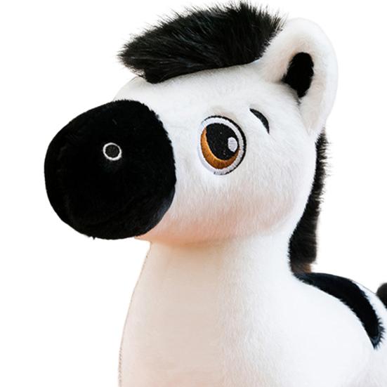 Horse Doll Year of The Horse Symbol PP Cotton Filling Traditional Craftsmanship Zodiac Doll Desk Ornament