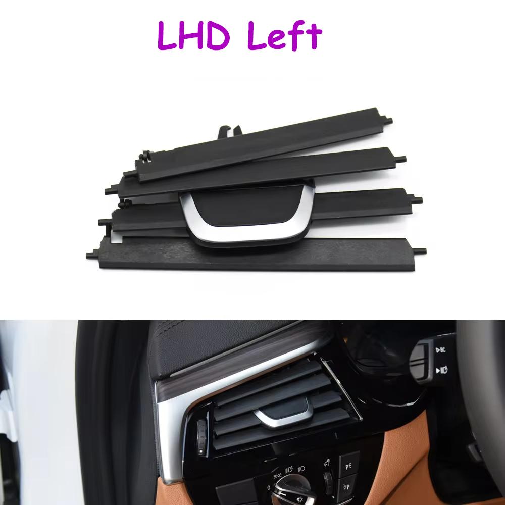 

G30 G31 G32 Car Middle Air Vent Outlet Grille AC Vent Slide Clip Repair Kit For BMW 5 Series 5 6GT 520d 525i 530i 540i 540d LHD Left