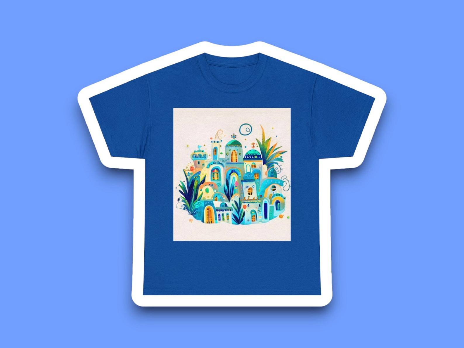 Greece Pastel Cotton Tee 110