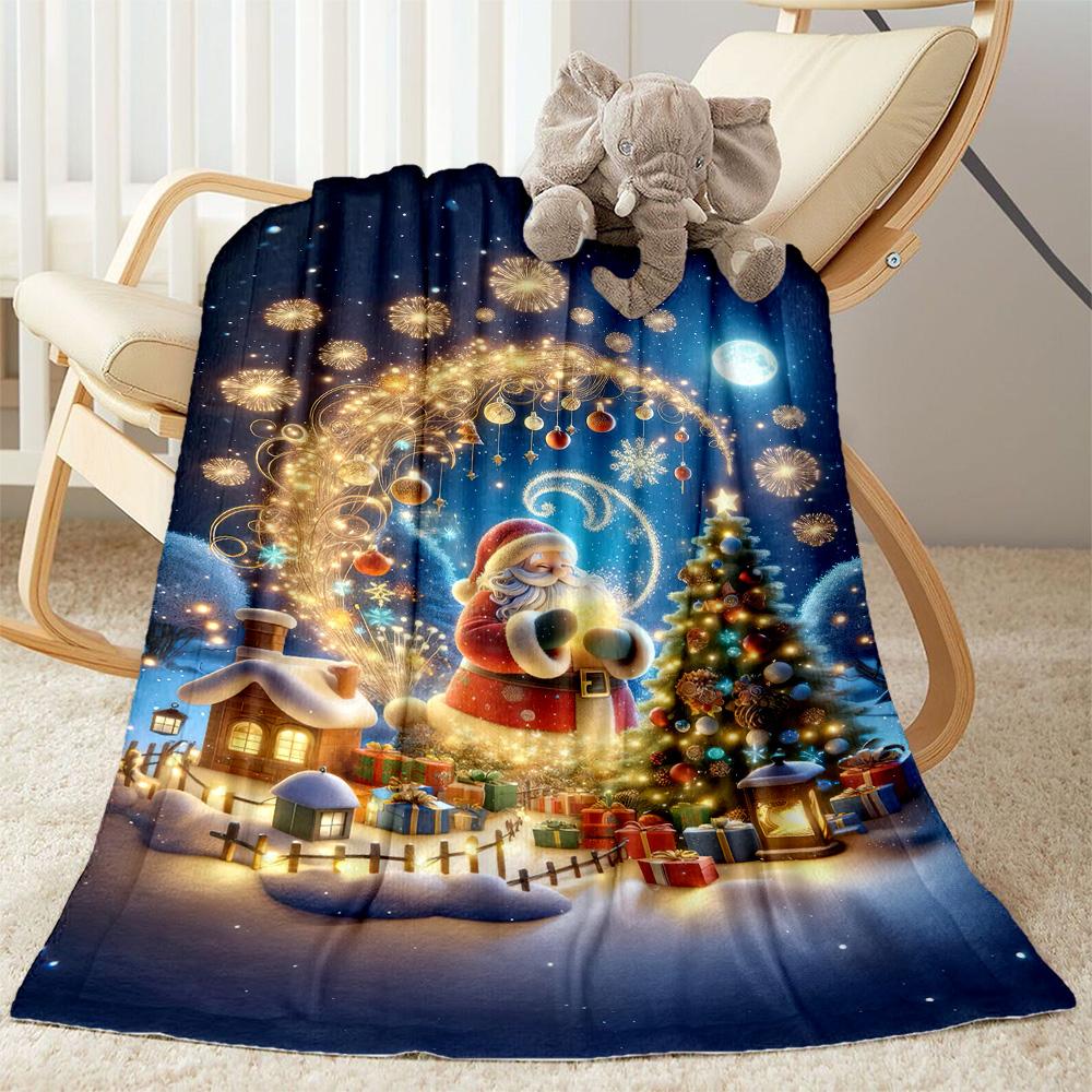Christmas 314 Blanket Soft & Cozy Suitable for Picnics Sofa Office Chair Four Seasons Universal Modern Style