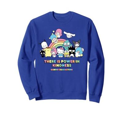 Sanrio Charaktere US Design Regenbogen Sweatshirt