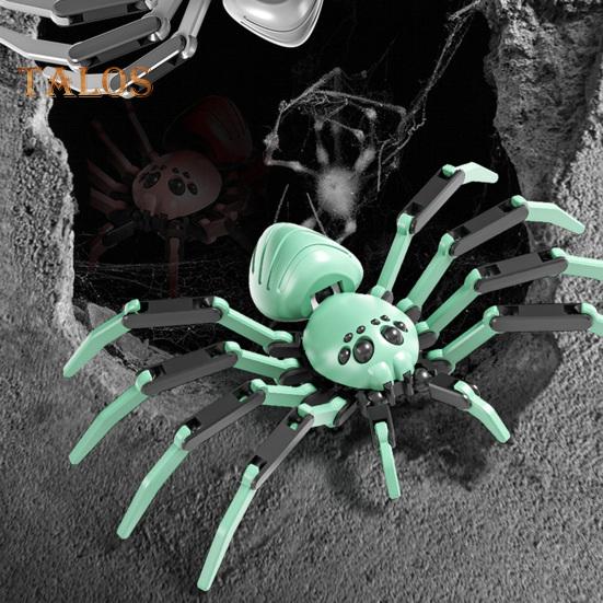 3D fargerik gigantisk edderkoppfigur Bevegelige ledd Edderkoppmodell Realistisk dyredekorasjon Pedagogisk edderkoppmontering Lekebordspynt
