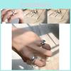 Elegant Korean Style Ripple Wave Silver Ring Perfect For Fashionable Casual Wear