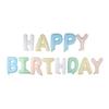 16 Inch Happy Birthday Letter Foil Balloons Set Wide Application for Birthday Party Anniversary Wall Backdrop Decor