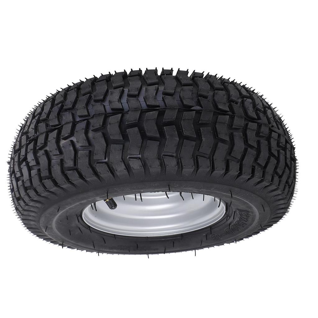 Anvelopă 13x5.00 6 Roată cu Jantă Vacuum Fără Cameră Tracțiune Îmbunătățită Antiderapant Anvelopă All Terrain pentru ATV Quad Go Kart Golf