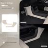 Xiaomi SU Kick Pads & Nappa Leather TPE Seat Protectors for Console Interior Modification