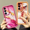 Watercolor Marble Case For Samsung S26 S25 Ultra S24 S23 S22 S21 FE A18 A54 A55 A16 A26 A36 A56 A17 A27 A37 A57 5G Shockproof Bumper Cover