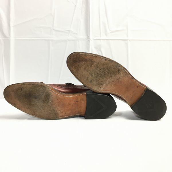 Allen Edmonds Berwick Made in USA Tassel Loafer Slip-On Shoes Brown Size 10AAA (26.0-27.0) Men's(USED)