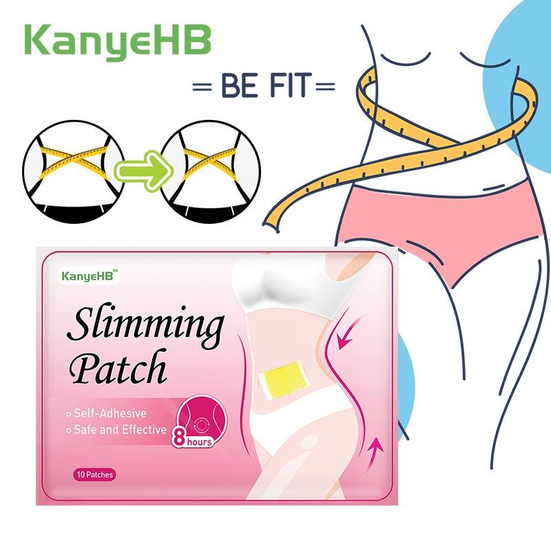10Pcs Extra Strong Slimming Slim Patch Fat Burning Slimming Products Body Belly Waist Losing Weight Cellulite Fat Burner Sticke