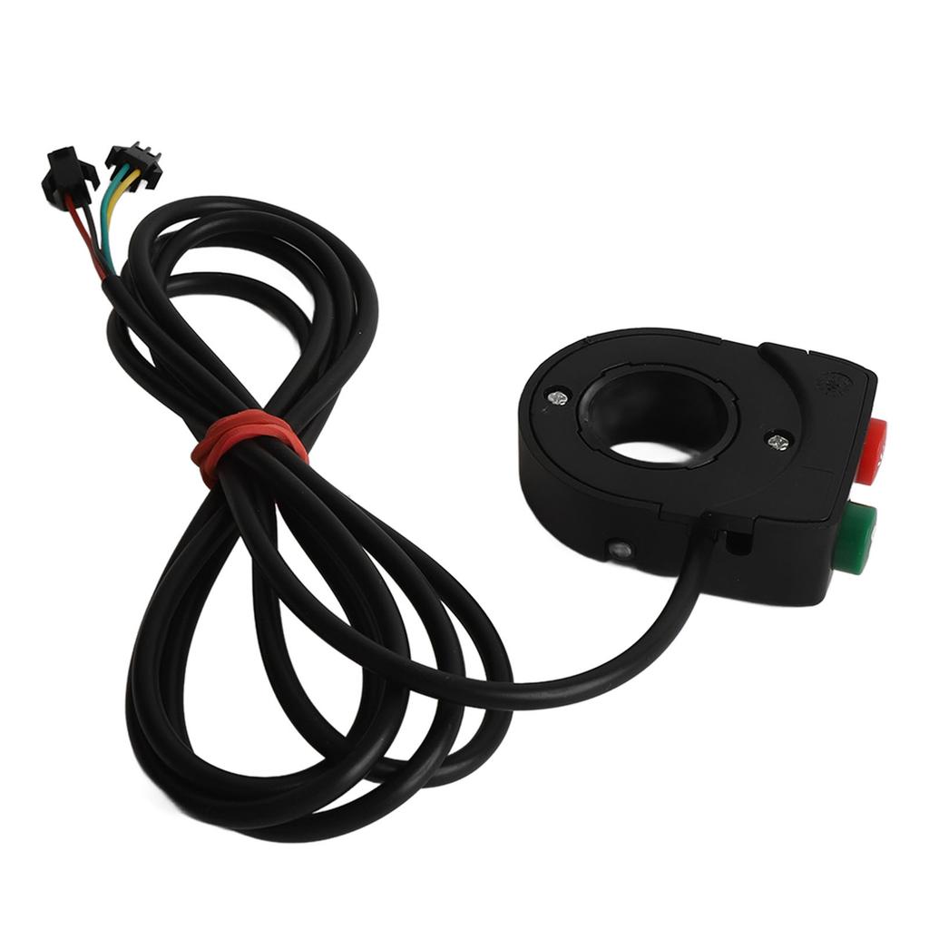 2 In 1 Motorcycle Horn Light Switch Handlebar Light Horn Turn On Off Switch Button for Scooter Electric Cycle 1.5