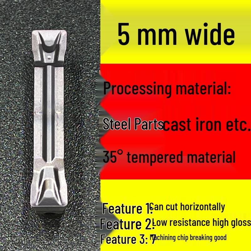 CNC Nut- und Abstechklingen: Edelstahl mggn/mgmn300/400 Einsätze