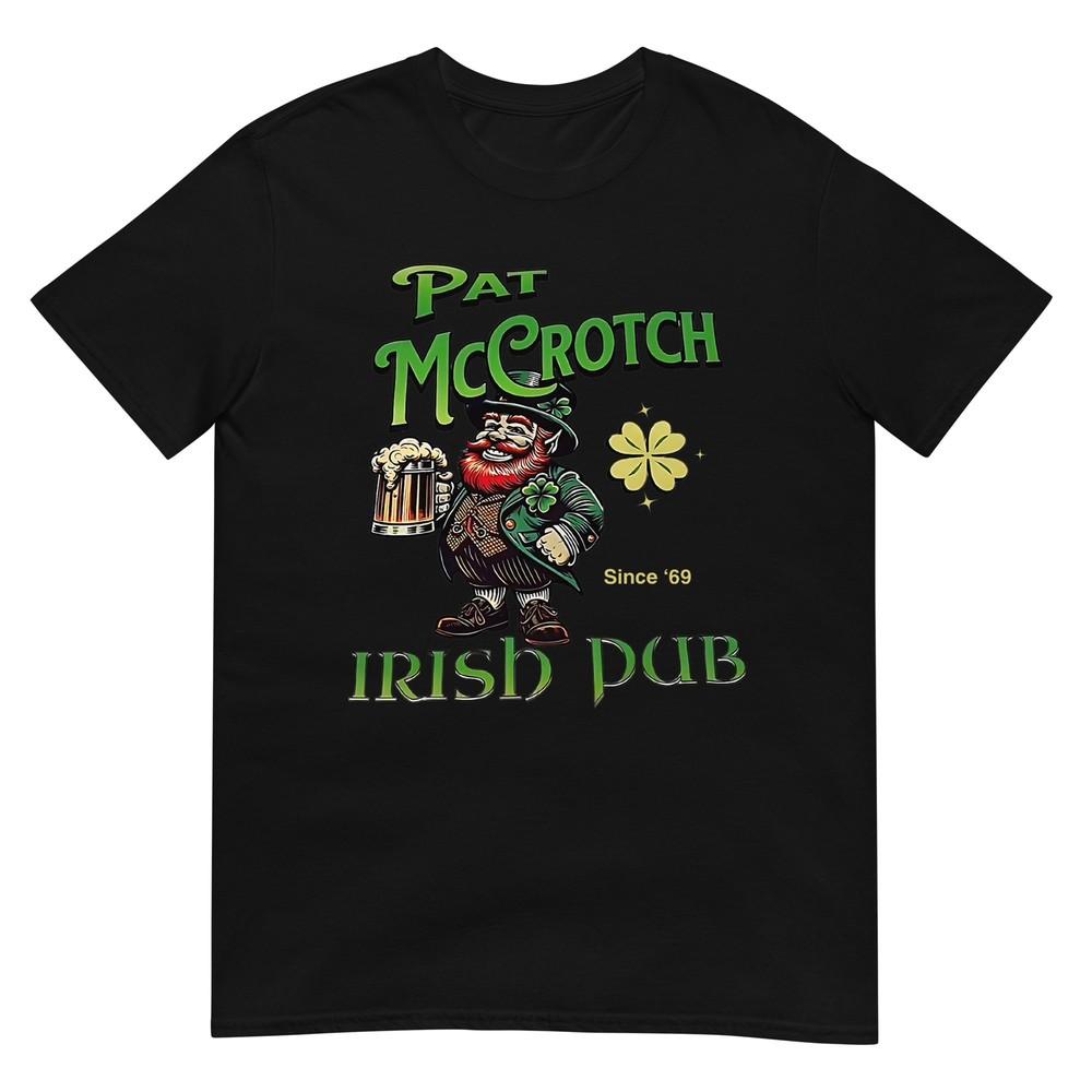 Pat McCrotch Irish Pub Leprechaun Beer T-shirt