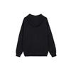 Jordan Solid Color Logo Hoodie with Plush Lining and Long Sleeves Men Tops Black FJ7775-010