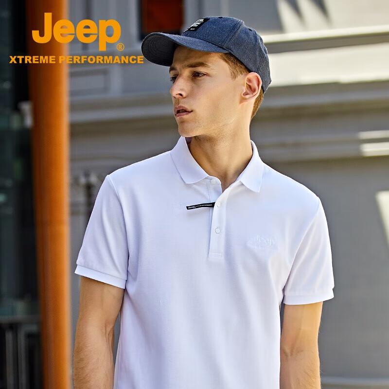 

Jeep Men s Loose Fit Quick-Dry Polo Shirt 4XL