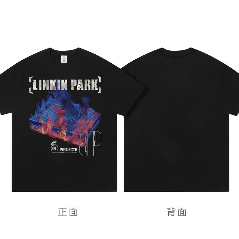 Linkin Park From Zero Turné k novému albu Periferní rockové tričko s krátkým rukávem Oblečení Módní trička pro muže a ženy