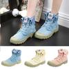 Fashion 2024 New Canvas Shoes Women Boots Palladium Style Fashion High Top Ankle Casual Shoes Female High Quality Spring Autumn