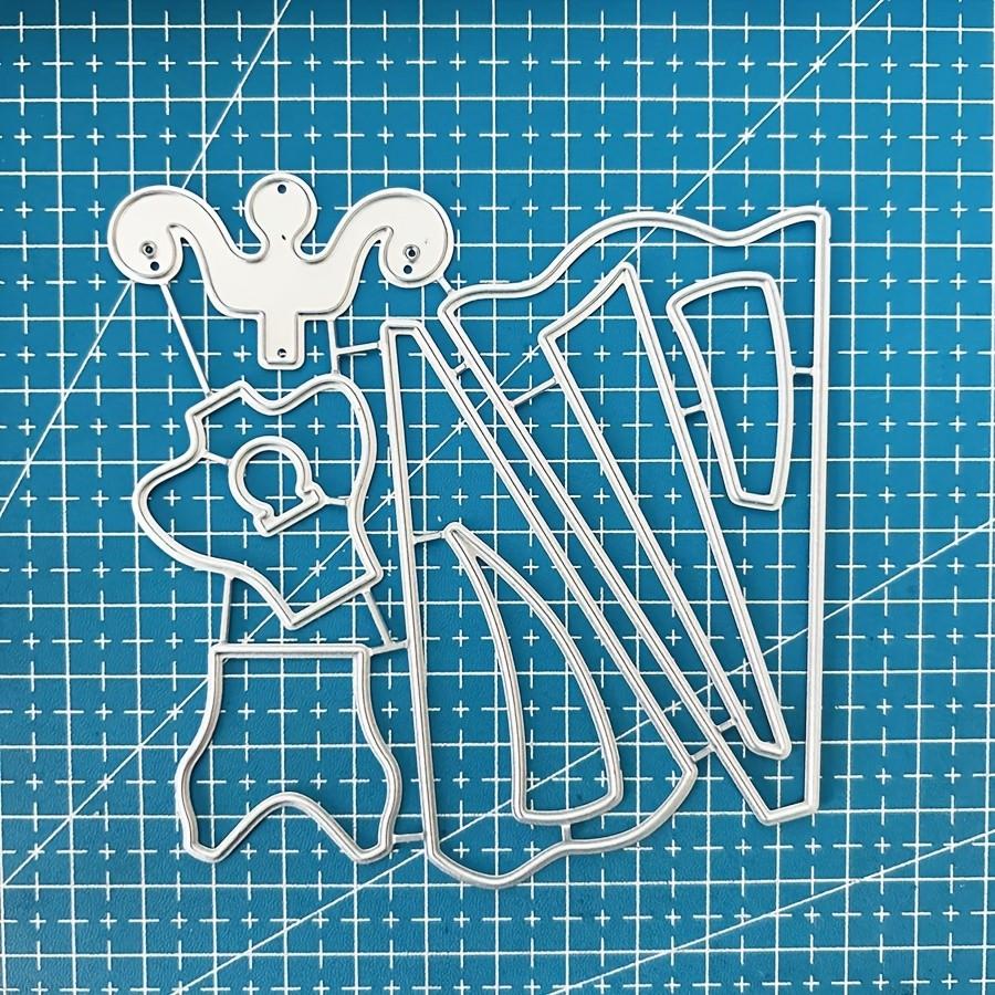 Woman Dress Metal Cutting Dies for Scrapbooking Dress Clothing Stencil Craft Paper Mould Blade Punch Card Make Die Cut Decoration