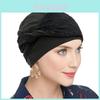 Cappello foulard a testa di croce in pizzo da donna con tessuto morbido e leggero per uso casual