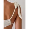 Sexy One Shoulder Swimwear Women Hollow Out White Black Backless One Piece Swimsuit 2025 Beach Bathing Suit Holiday Monokini