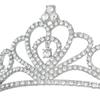 Elegant Crystal Bridal Princess Crown Headband