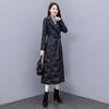 Sibaoshe Women's Mid-Length Slim-Fit Down Jacket