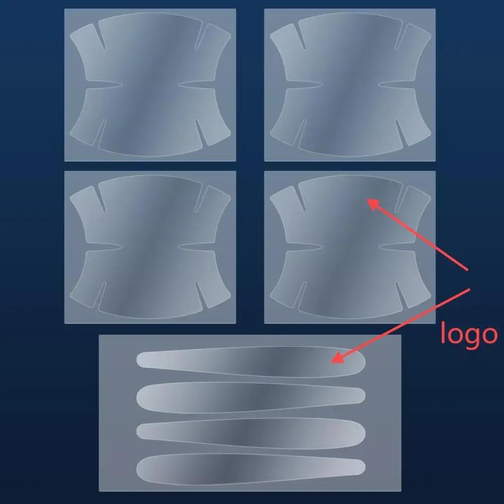 4/8Pcs Car Door Handle Bowl Protection Film Anti-Scratch Sticker For Skoda S Octavia Rapid Fabia Superb Kodiaq Karoq Kamiq Scala FD9