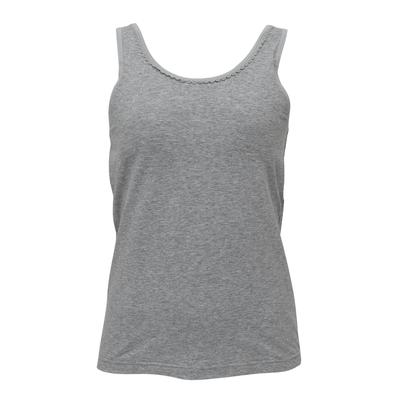 Lucien Junior Cupped Tank Flat Cup Heather Gray 2017 Underwear, Top, Bra, 100% Cotton, Top, Lining, Girls', (2016 Spring/Summer Model)