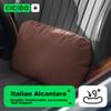Alcantara Car Lumbar Support Cushion, Vehicle Waist Pillow, Mercedes Maybach Universal Model