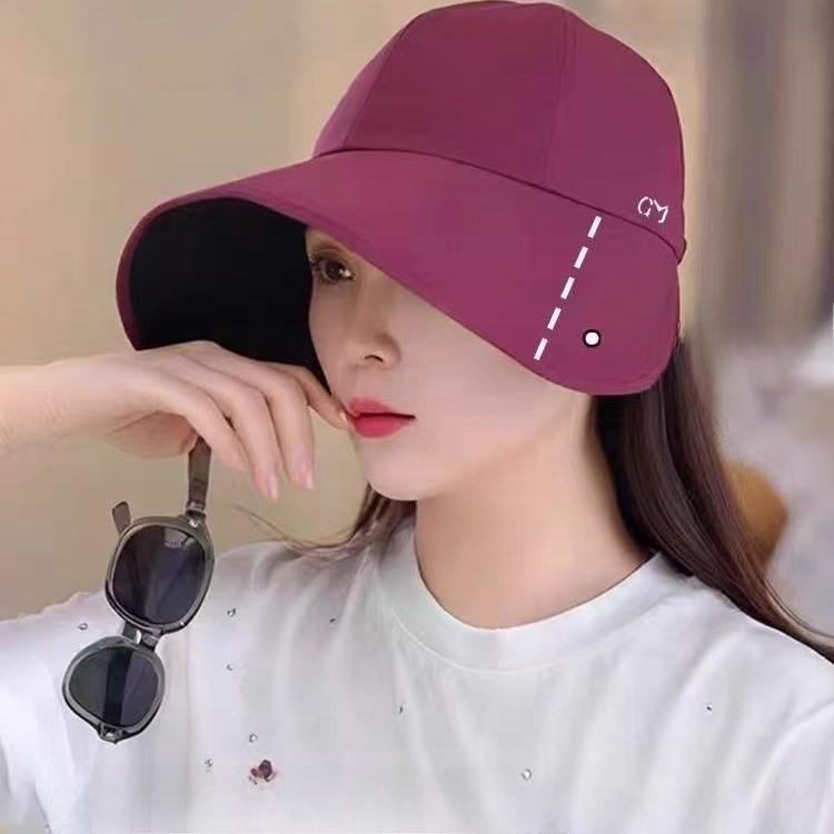 Summer Sun Protection Fisherman Hat With Large Brim Foldable For Outdoor Travel