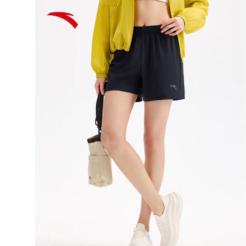 Anta Women s Quick-Dry Woven Running Shorts XS