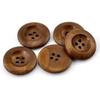 10/30/50/100Pcs Round Buttons Mixed Color Button Kids Manual Button Painting 2/4 Holes Button for DIY Craft Sewing Accessories