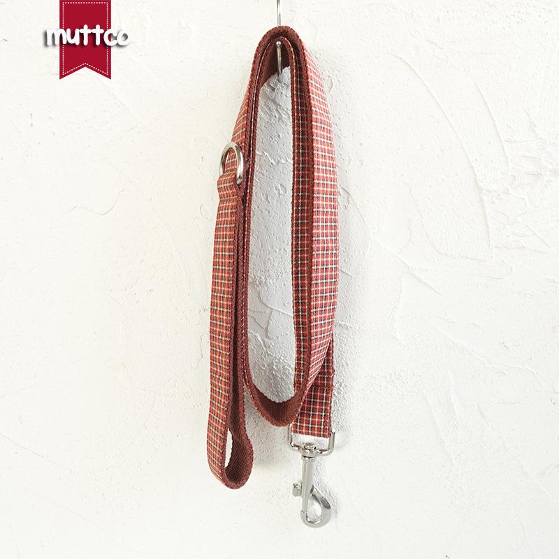 Double Layer Thickened Plaid Dog Leash - UDL-103 Extra Large