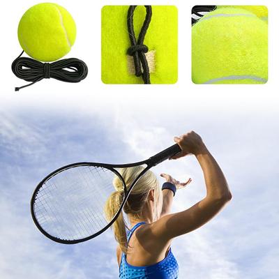 Tenis Eğitim Swingball Yedek Top Elastik Tek Tenis Oyuncusu Taşınabilir Tel Te F6Q8