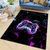 1PC Neon Game Controller Carpet for Living Room Bedroom Sofa Home Decor Rus Non-slip Floor Mat Luxury Gift Multiple Sizes