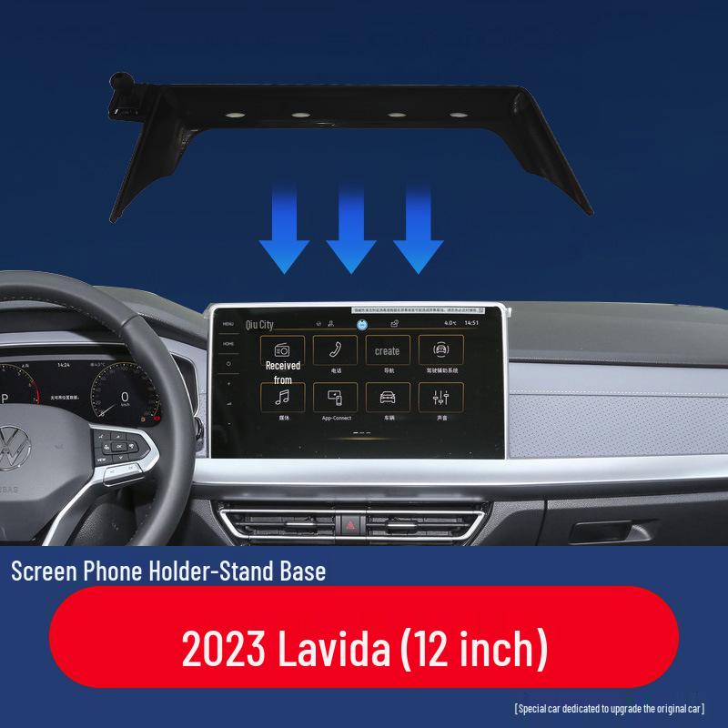 Volkswagen Compatible Screen Style Phone Holder for Teramont, Vilor, Tayron, Bora, and Lavida Models