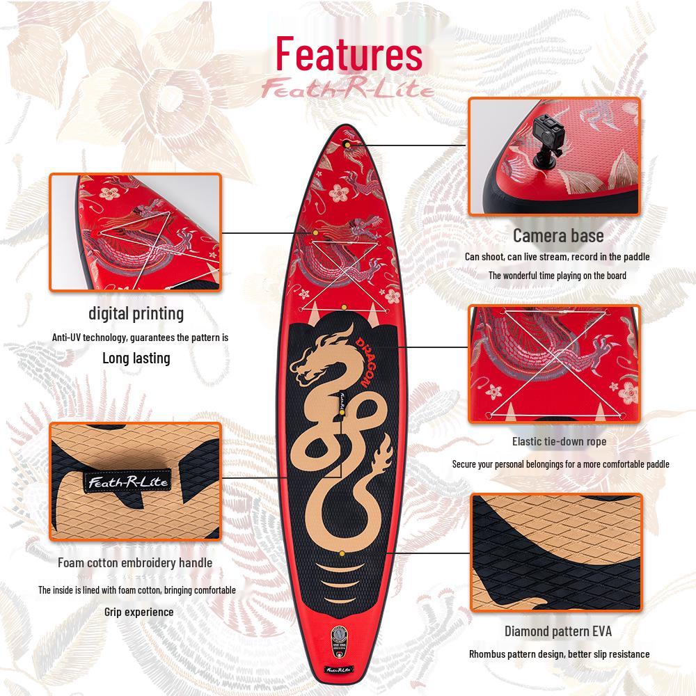 Exclusive New Chinese-Style Inflatable Paddle Board: SUP Stand-Up Paddleboard Surfboard