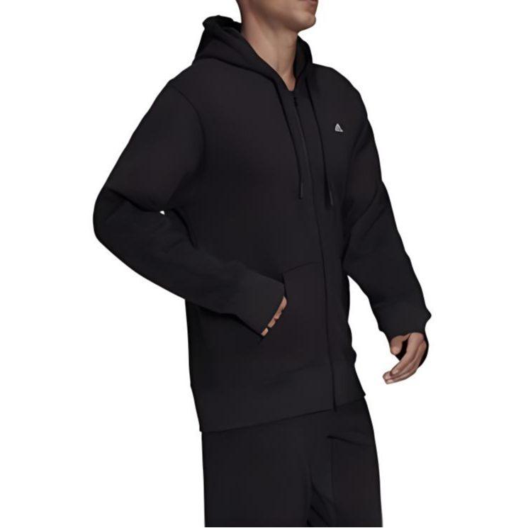 Adidas Jackets Men's Black Hooded Moderate Other H45369