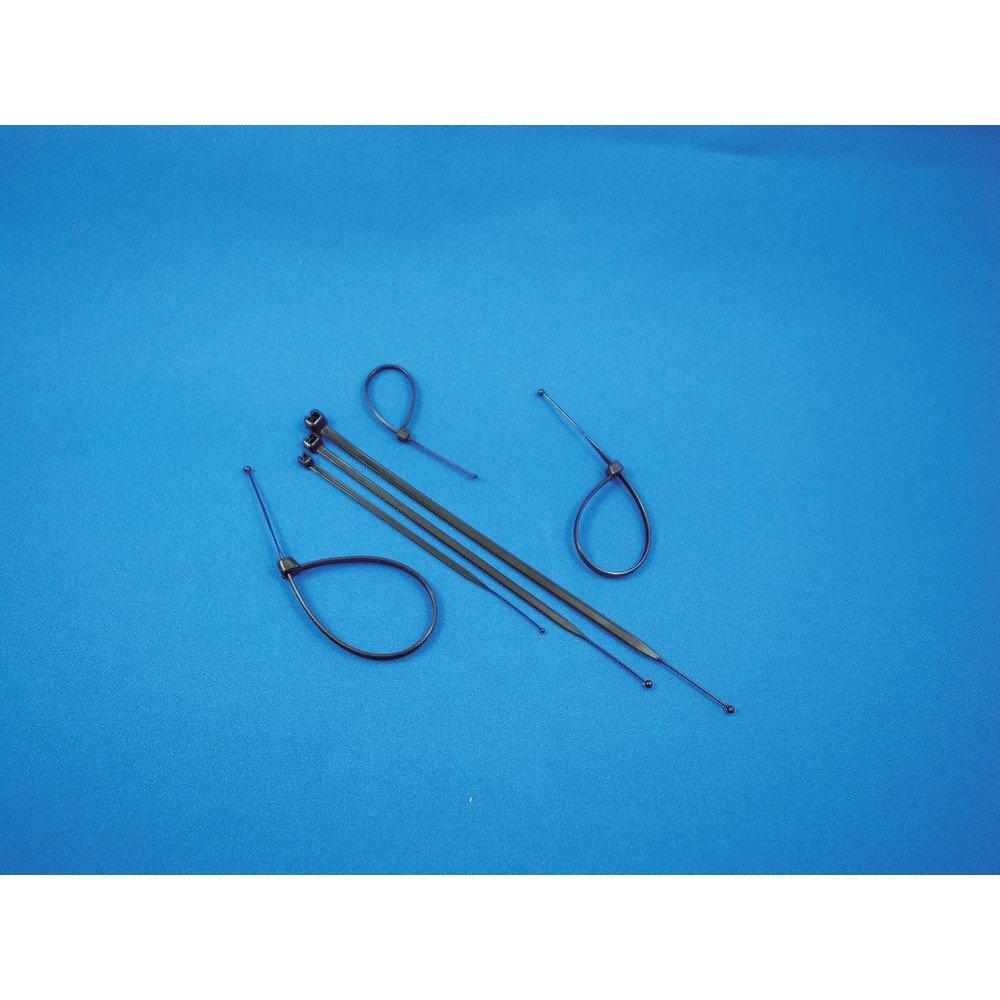 

SG Open Tie (Weather and Heat Resistant), Black, SG-OH200WHD, Cable Tie (Outdoor Use)