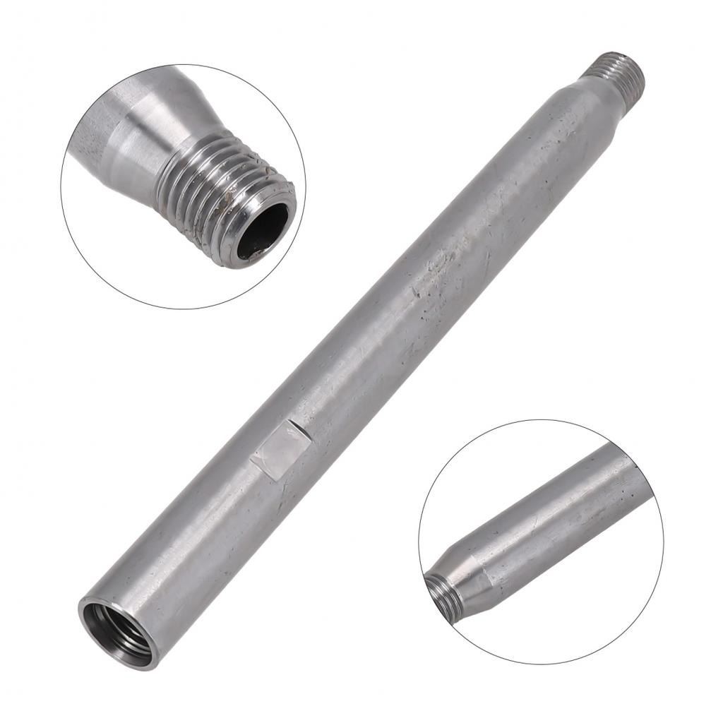 Core Bit Thread Extension Rod For M22 Thread Extension Rod Silver