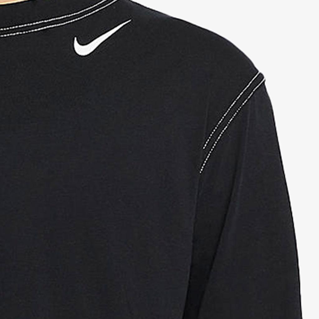 Nike As W Nsw Swsh Gx Ls Dress Logo Women Dress Black DD5623-010