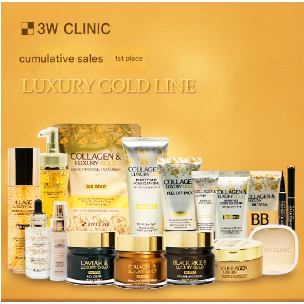 3W CLINIC Collagen & Luxury Gold Body Lotion (750ml)
