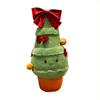 Ghirlanda Floreale Albero di Natale Peluche con Imbottitura in Cotone PP per Decorazione Casa e Regalo