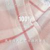 Plaid wool scarf women's winter pink plaid winter atmosphere for girls women's scarf gift assembly coat