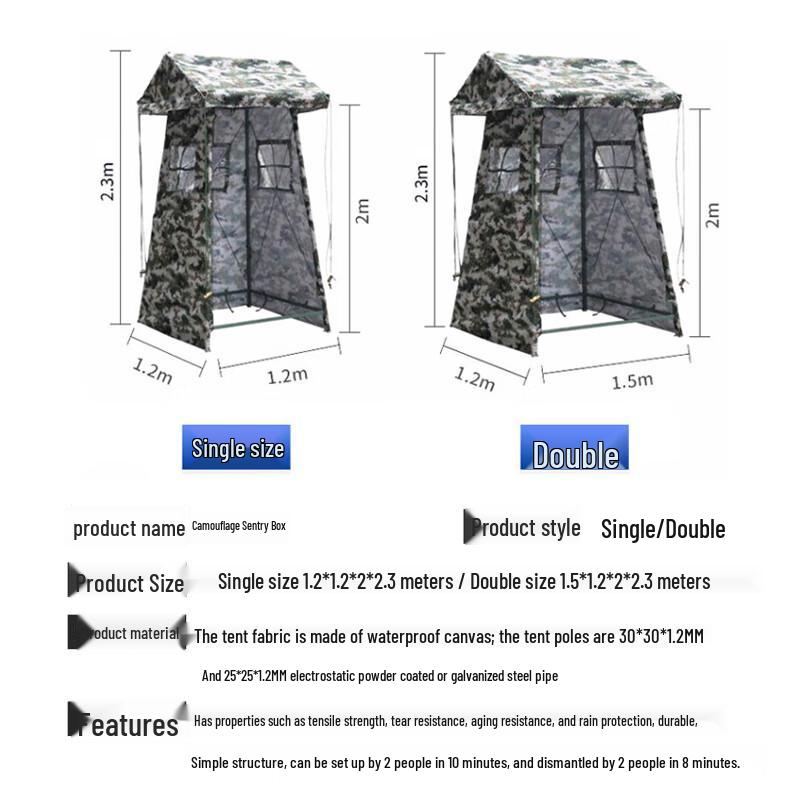 Yangs Camouflage Guard Post Tent