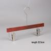 Stylish Non-Slip Imitation Jade Hangers: Wood Grain Finish for Men's & Women's High-End Clothing