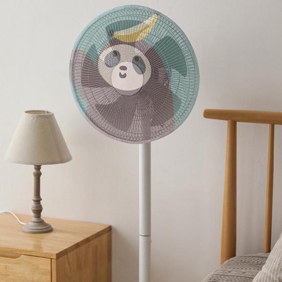 Fan Cover Honeycomb Mesh Ventilated Polyester Fan Safety Protection Cover Kids Baby Finger Protector for Daily Use